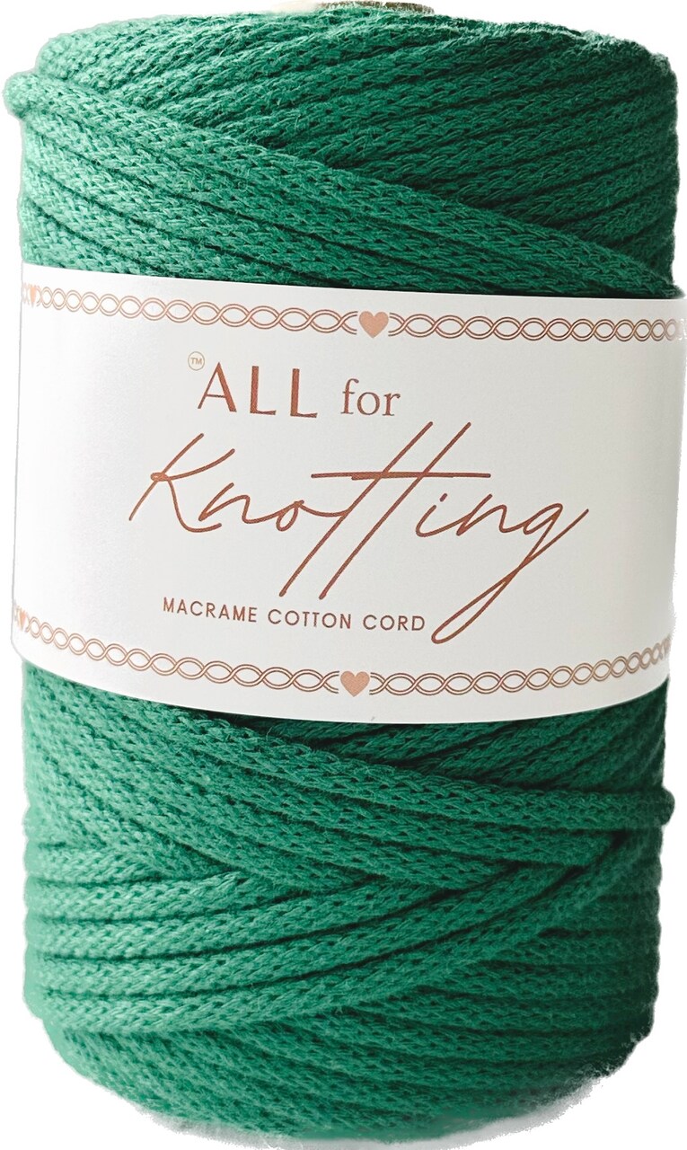 3.5mm Macrame Braided Cord, approx 490ft/163yds ALL FOR KNOTTING